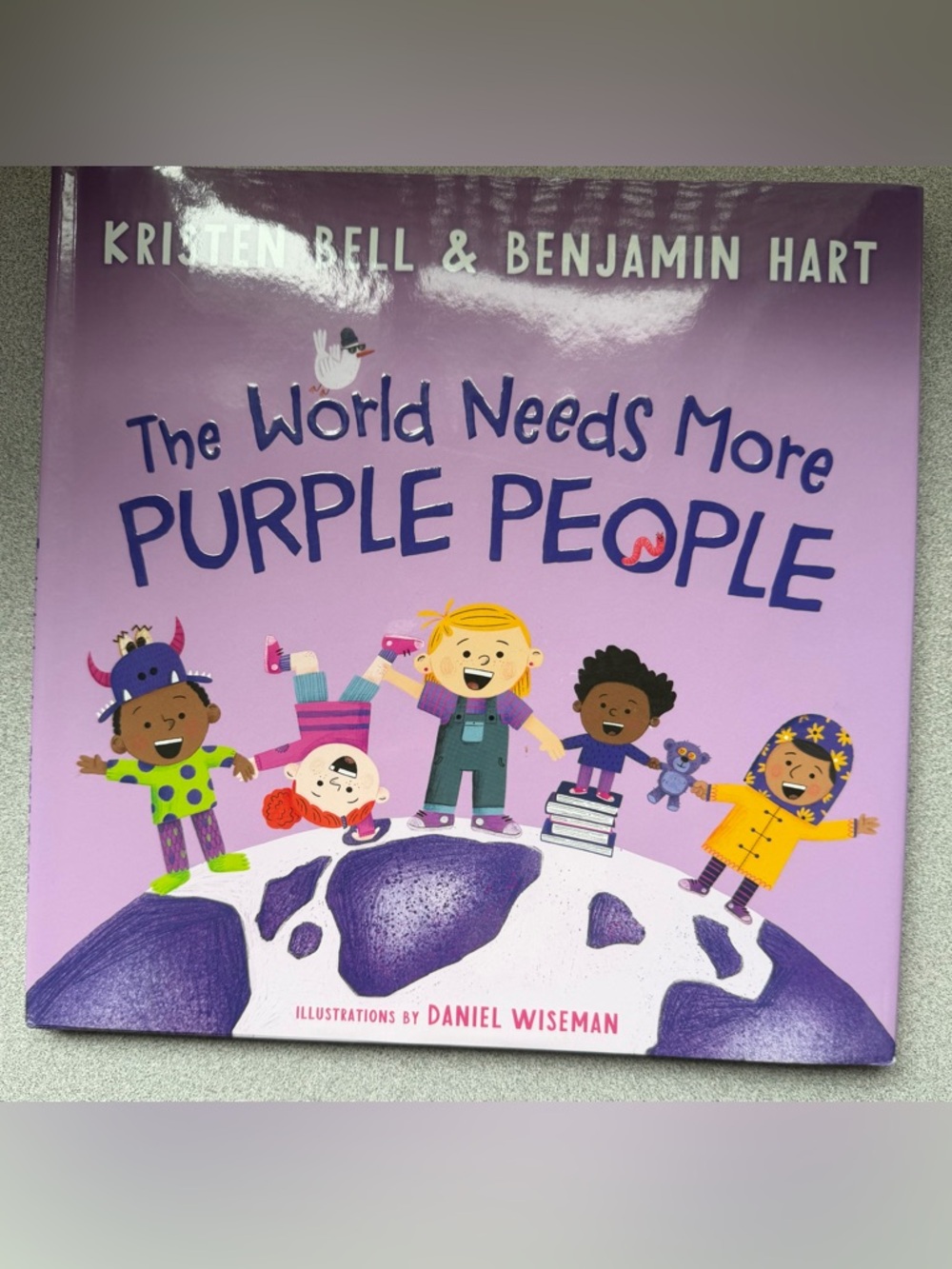 The World Needs More Purple People Children's Hardcover Picture Book School